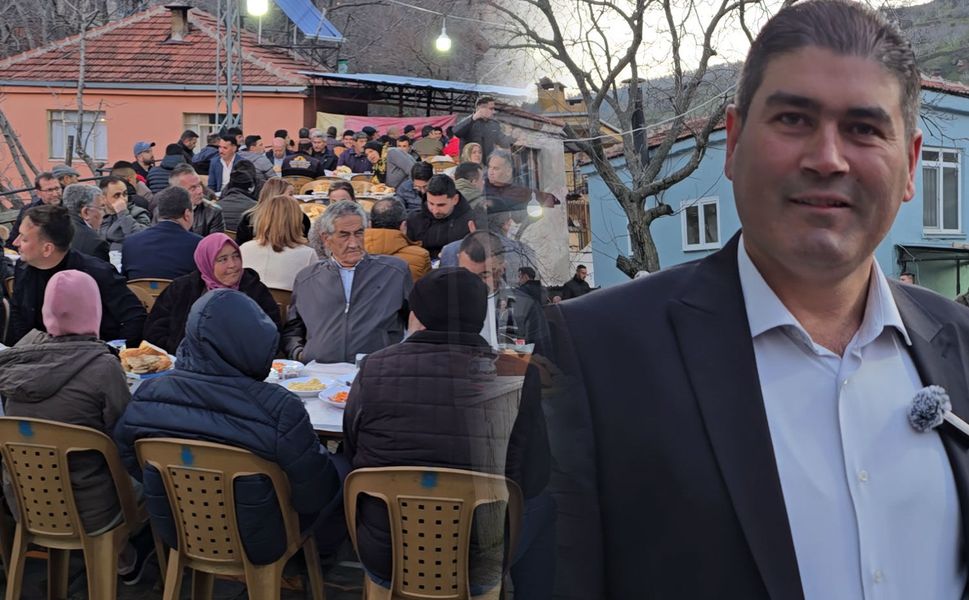 Büyükkemerdere’de iftar yemeği