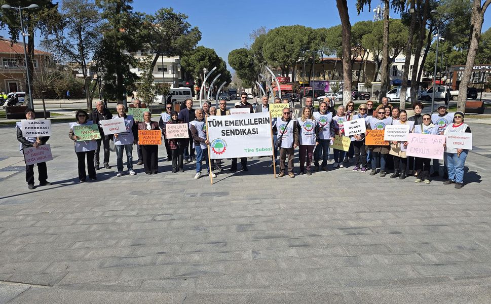 Emekliler: “Faize milyarlar var, emekliye yok!”