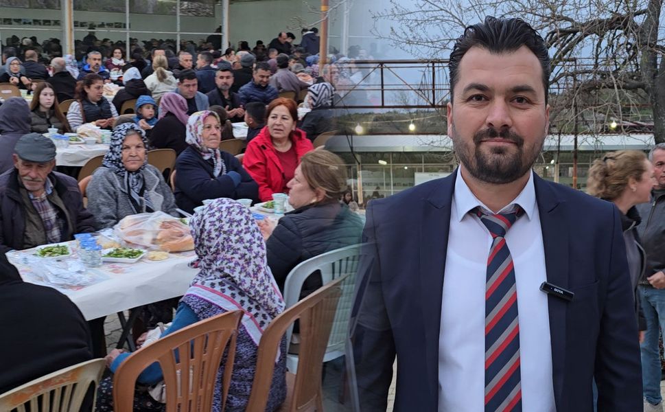 Peşrefli’deki iftara yüzlerce misafir katıldı