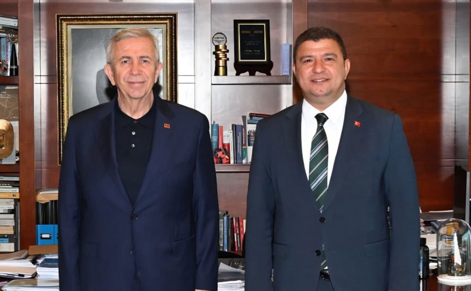 Başkan Okuroğlu, Mansur Yavaş’ı ziyaret etti: Tire, için önemli iş birliği