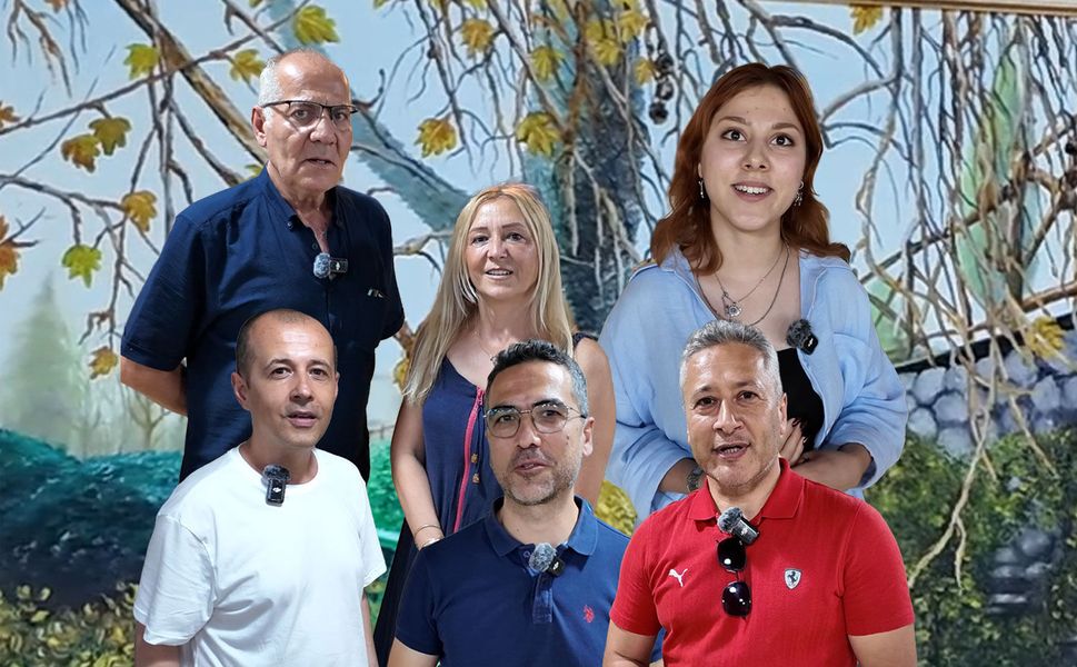 Renklerin Hafızası Karma Resim Sergisi Tire'de Sanatseverlerle Buluştu
