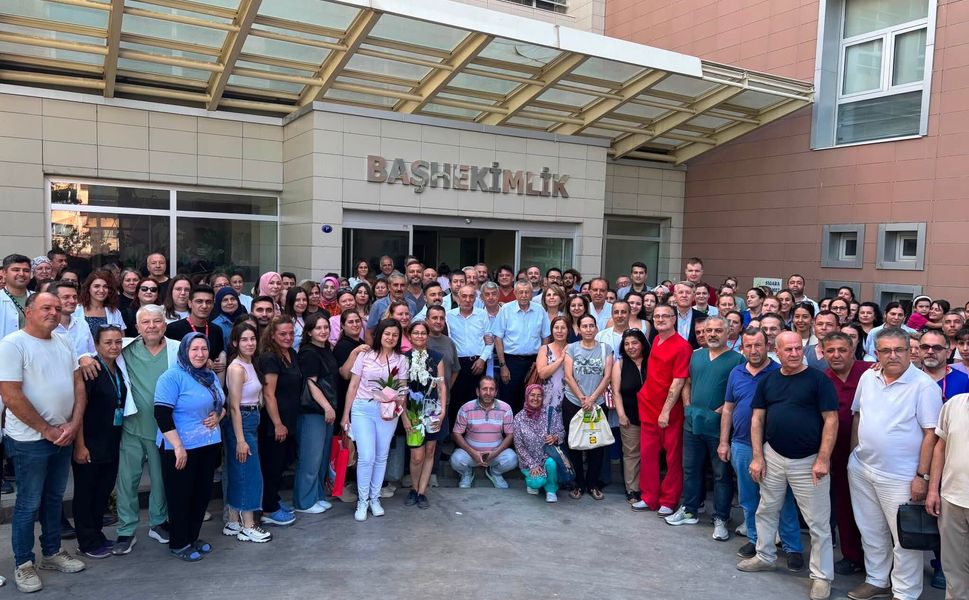 Tire Devlet Hastanesi Başhekimi Fatih Hayali Alkışlarla Uğurlandı
