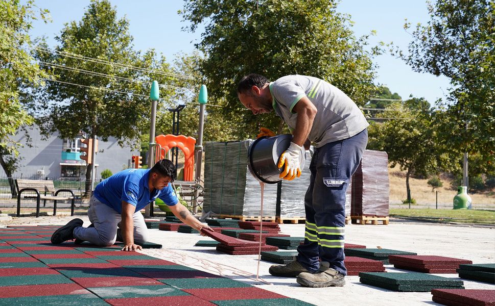 Tire’de çocuklar için daha güvenli parklar