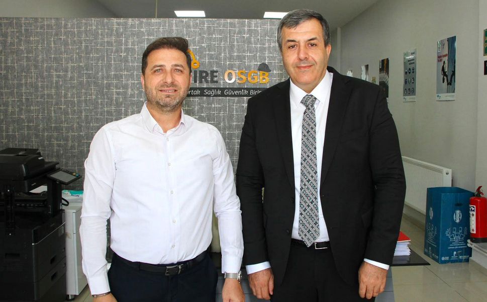 Kaymakam Yakuta’dan AK Parti İlçe Başkanı’na iade-i ziyaret