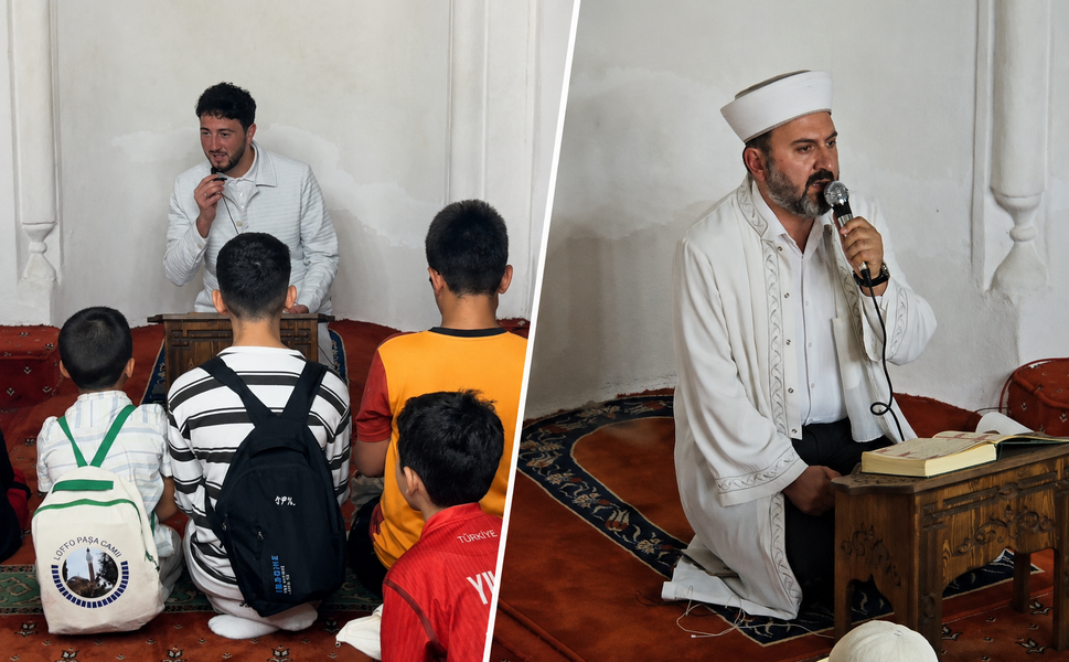 Lütfi Paşa Camii’nde Özel Cuma Programına Yoğun İlgi