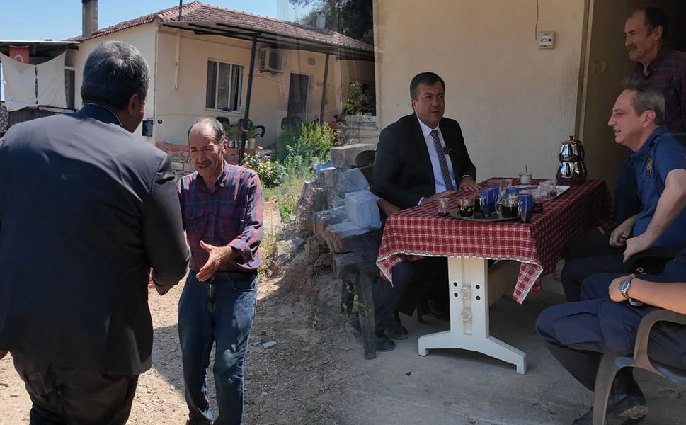 Kaymakam Yakuta’dan Kıbrıs Gazisi Ahmet Şeşen’e ziyaret