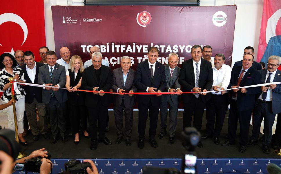 TOSBİ İtfaiye İstasyonu, törenle hizmete açıldı