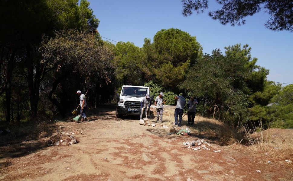 Toptepe’de çevre temizliği: “Doğaya sahip çıkmak, hepimizin görevi”