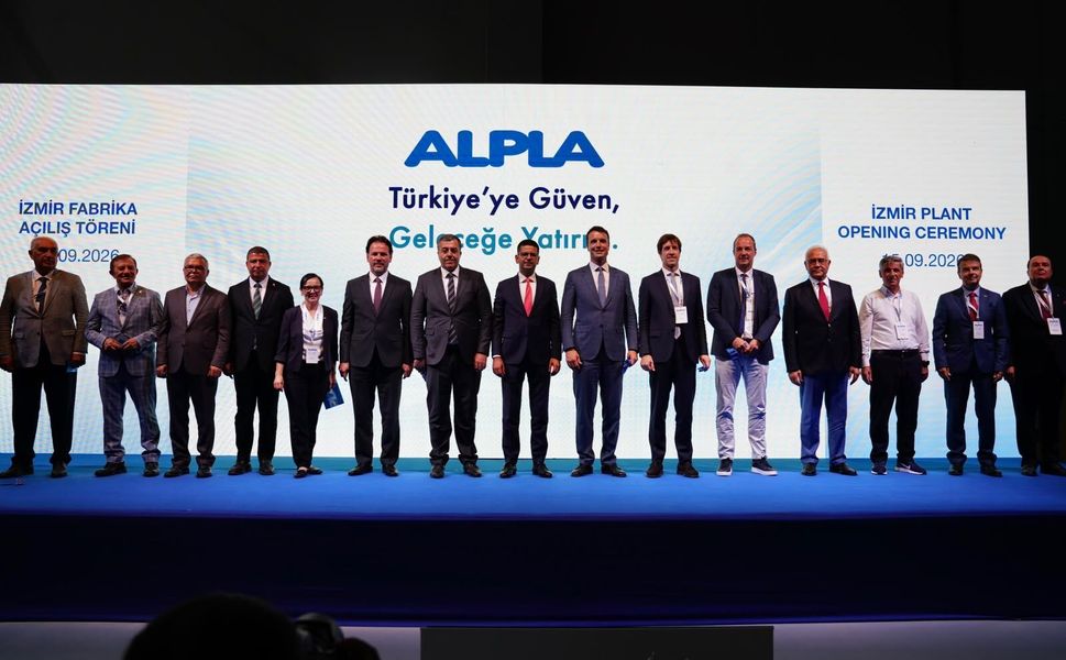 ALPLA’nın Tire’deki yeni üretim tesisi törenle açıldı