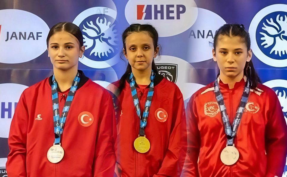 Tireli sporcular, milli takım formasıyla madalyaları topladılar