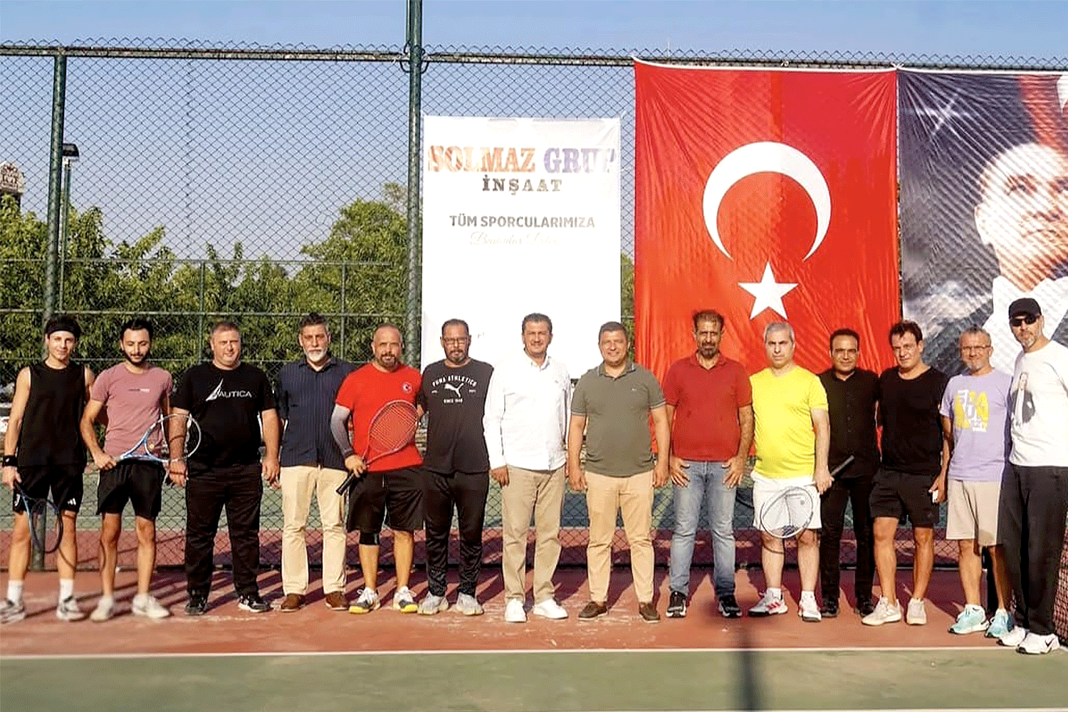 Tire Belediyespor Tenis Turnuvası başladı