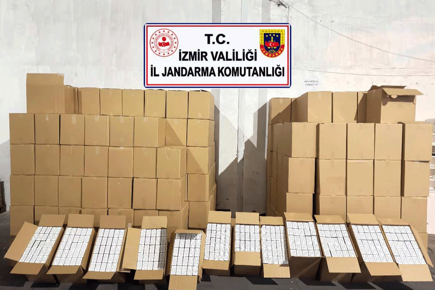 Jandarma hepsine el koydu! Piyasa değeri 3 milyon lira